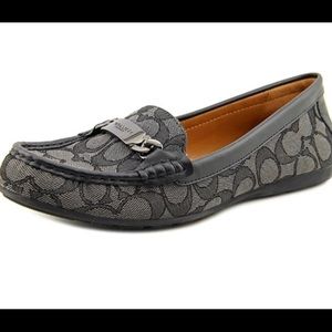 🆕 COACH Signature C loafers in Black.